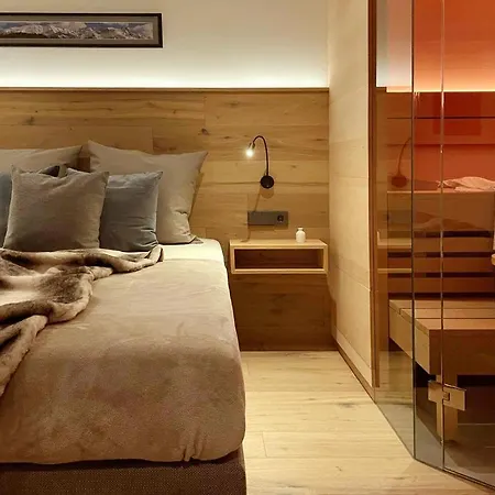 公寓 H9 Tal Mit Sauna Und Bergblick 加爾米施-帕滕基興