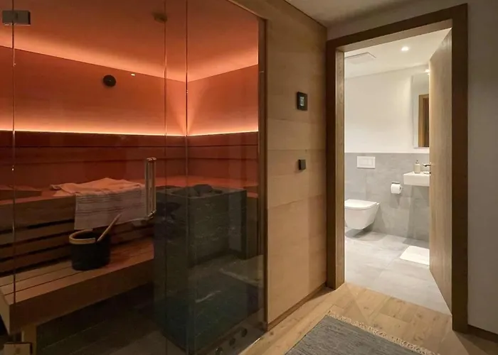 H9 Tal Mit Sauna Und Bergblick Lägenhet *